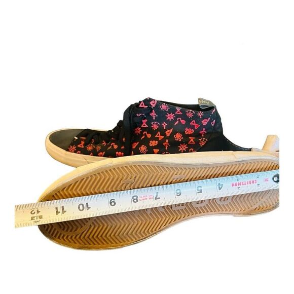 akedo x sea of thieves shoes the reaper mens black & red RARE size 13 sneakers - Picture 15 of 16